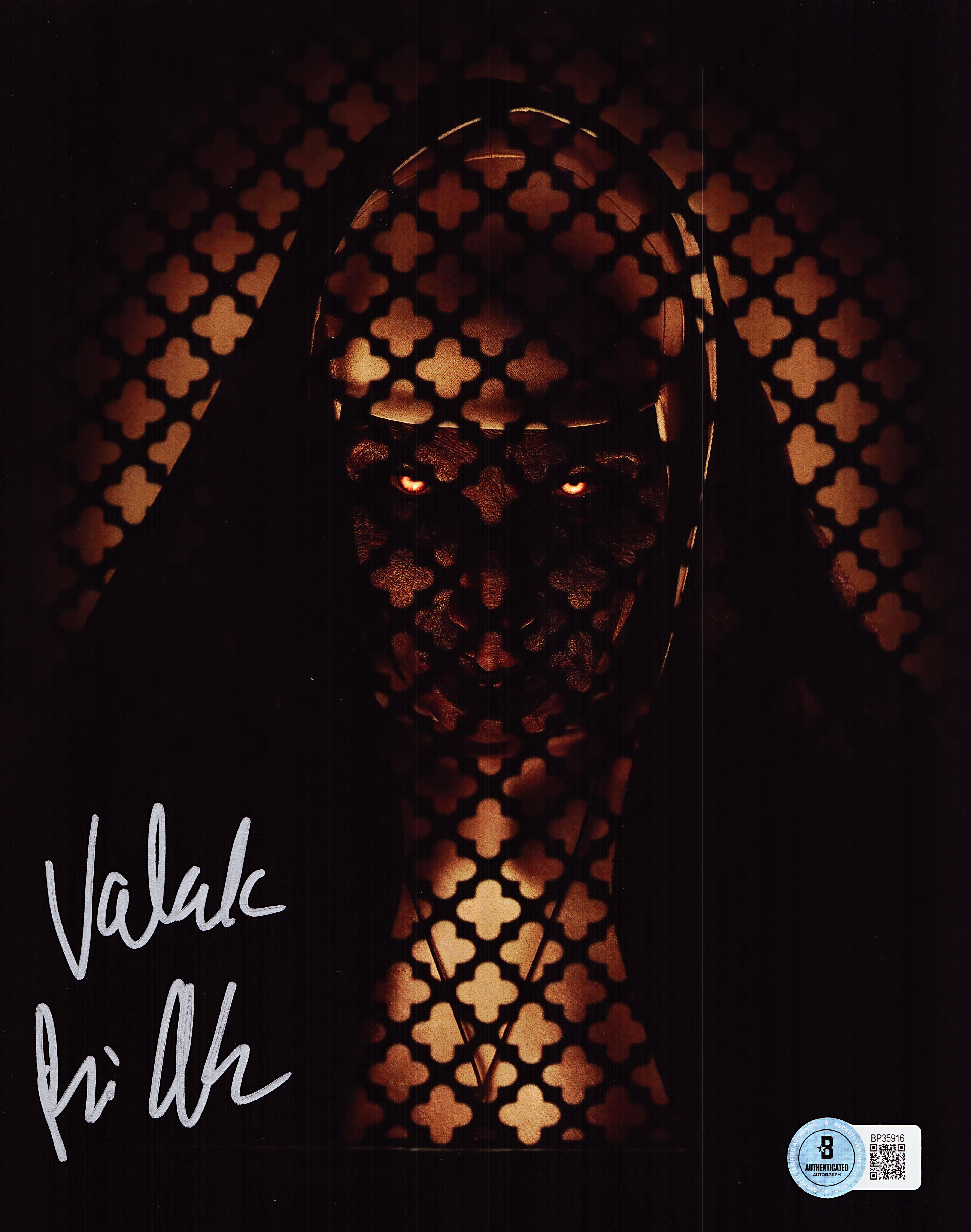 Bonnie Aarons Signed The Nun 8x10 Photo The Conjuring Autograph Valak BAS 916