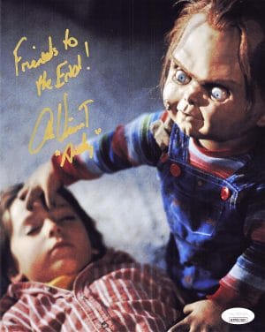Alex Vincent Signed Childs Play 8x10 Photo Chucky Autograph Andy Barclay JSA 897