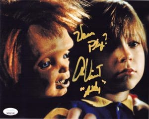 Alex Vincent Signed Childs Play 8x10 Photo Chucky Autograph Andy Barclay JSA 879