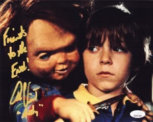 Alex Vincent Signed Childs Play 8x10 Photo Chucky Autograph Andy Barclay JSA 885