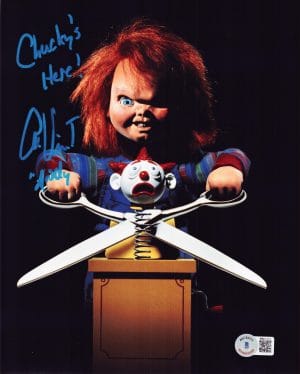 Alex Vincent Signed Childs Play 8x10 Photo Chucky Autograph Andy Barclay BAS 713