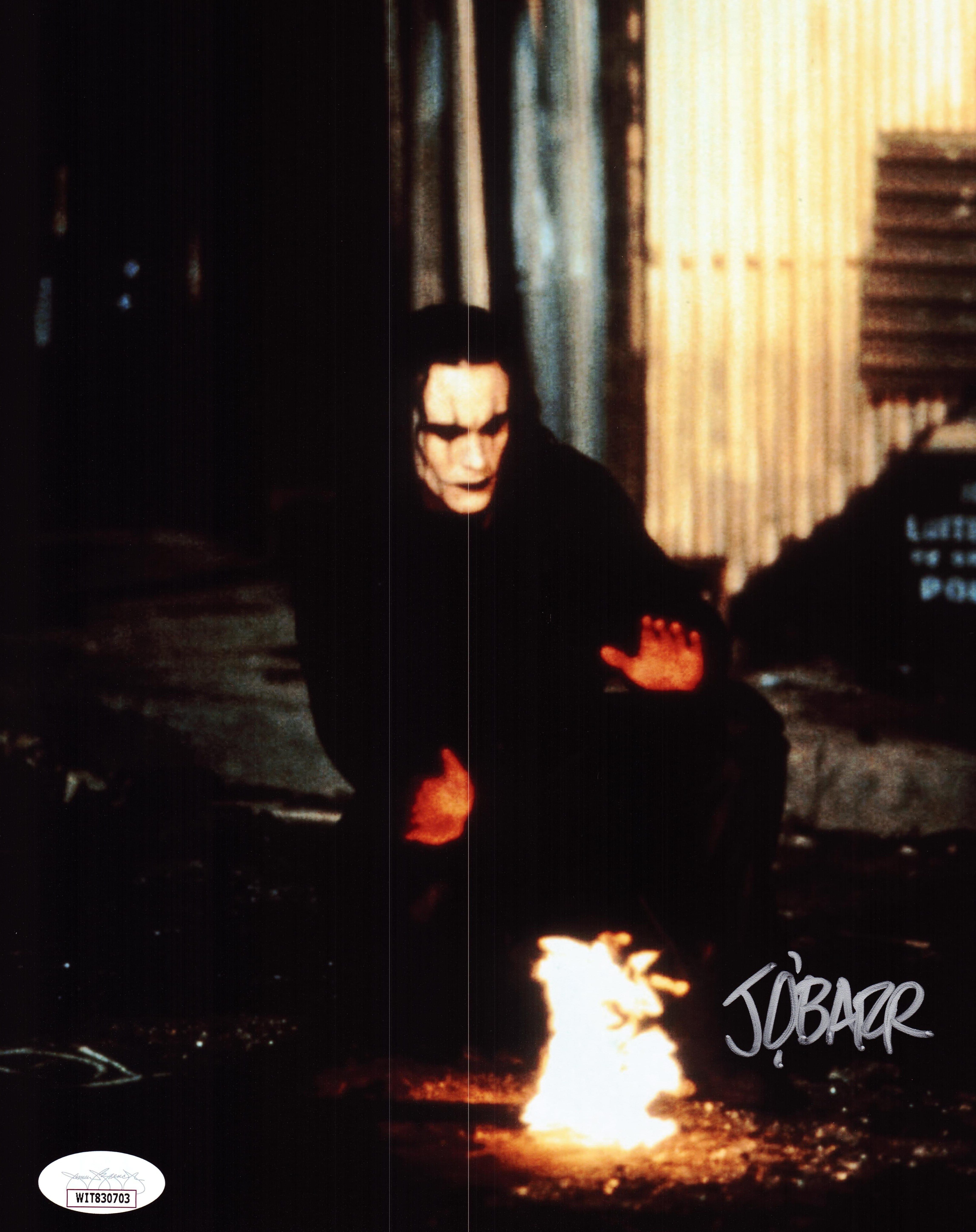 James O'Barr Signed The Crow 8x10 Photo Autograph Eric Draven OBarr JSA 703