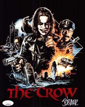 James O'Barr Signed The Crow 8x10 Photo Autograph Eric Draven OBarr JSA 715