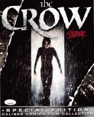 James O'Barr Signed The Crow 8x10 Photo Autograph Eric Draven OBarr JSA 734