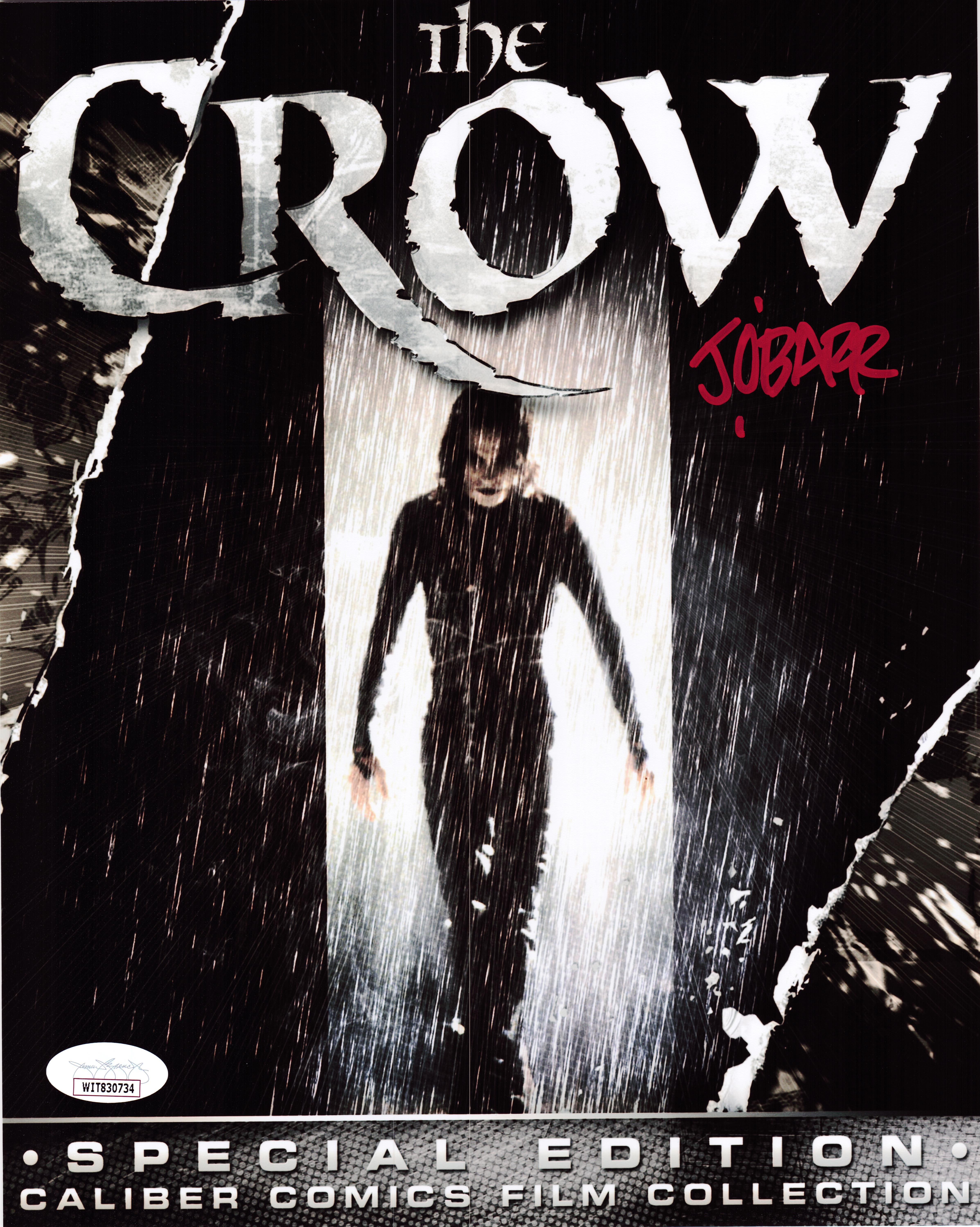 James O'Barr Signed The Crow 8x10 Photo Autograph Eric Draven OBarr JSA 734