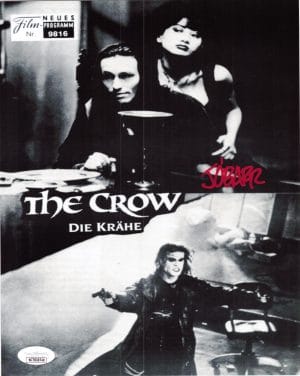 James O'Barr Signed The Crow 8x10 Photo Autograph Eric Draven OBarr JSA 740