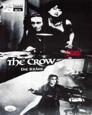 James O'Barr Signed The Crow 8x10 Photo Autograph Eric Draven OBarr JSA 739
