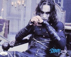 James O'Barr Signed The Crow 8x10 Photo Autograph Eric Draven OBarr JSA 700