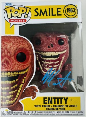 Marti Matulis signed Smile Entity Funko 1963 Horror Autograph BAS 400