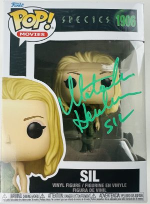 Natasha Henstridge Signed Sil Funko Pop 1906 Species Autograph BAS 939