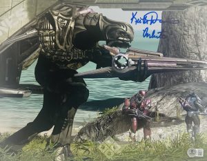 Keith David Signed Arbiter Vadam 11x14 photo Halo Autograph Master Chief BAS 773