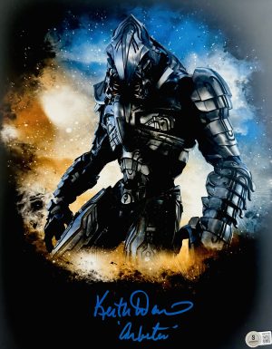 Keith David Signed Arbiter Vadam 11x14 photo Halo Autograph Master Chief BAS 790