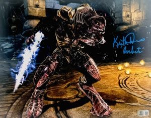 Keith David Signed Arbiter Vadam 11x14 photo Halo Autograph Master Chief BAS 787