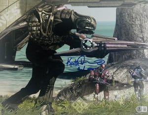 Keith David Signed Arbiter Vadam 11x14 photo Halo Autograph Master Chief BAS 782