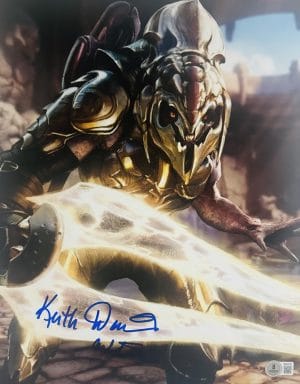 Keith David Signed Arbiter Vadam 11x14 photo Halo Autograph Master Chief BAS 781