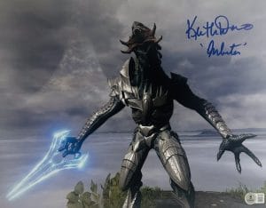 Keith David Signed Arbiter Vadam 11x14 photo Halo Autograph Master Chief BAS 800