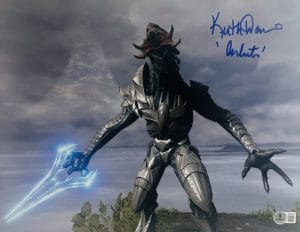 Keith David Signed Arbiter Vadam 11x14 photo Halo Autograph Master Chief BAS 797