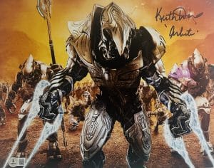 Keith David Signed Arbiter Vadam 11x14 photo Halo Autograph Master Chief BAS 805