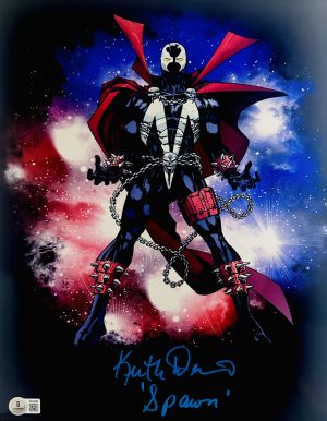 Keith David Signed Spawn 11x14 Photo Autograph Todd Mcfarlane BAS 829