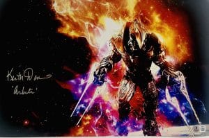 Keith David Signed Arbiter Vadam 11x17 photo Halo Autograph Master Chief BAS 772