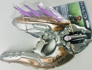 Keith David Signed Covenant Needler Arbiter Halo Autograph Licensed BAS 739