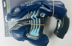 Keith David Signed Plasma Blaster Halo Autograph Arbiter Licensed BAS 738