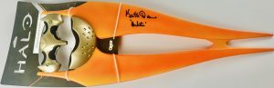 Keith David Signed Prophets Bane Energy Sword Arbiter Halo Autograph BAS 729