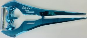 Keith David Signed Chrome Energy Sword Arbiter Halo Licensed Autograph BAS 734