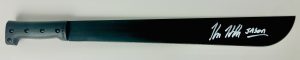 Kane Hodder Signed 23" Machete Friday the 13th Jason Voorhees Autograph BAS 639