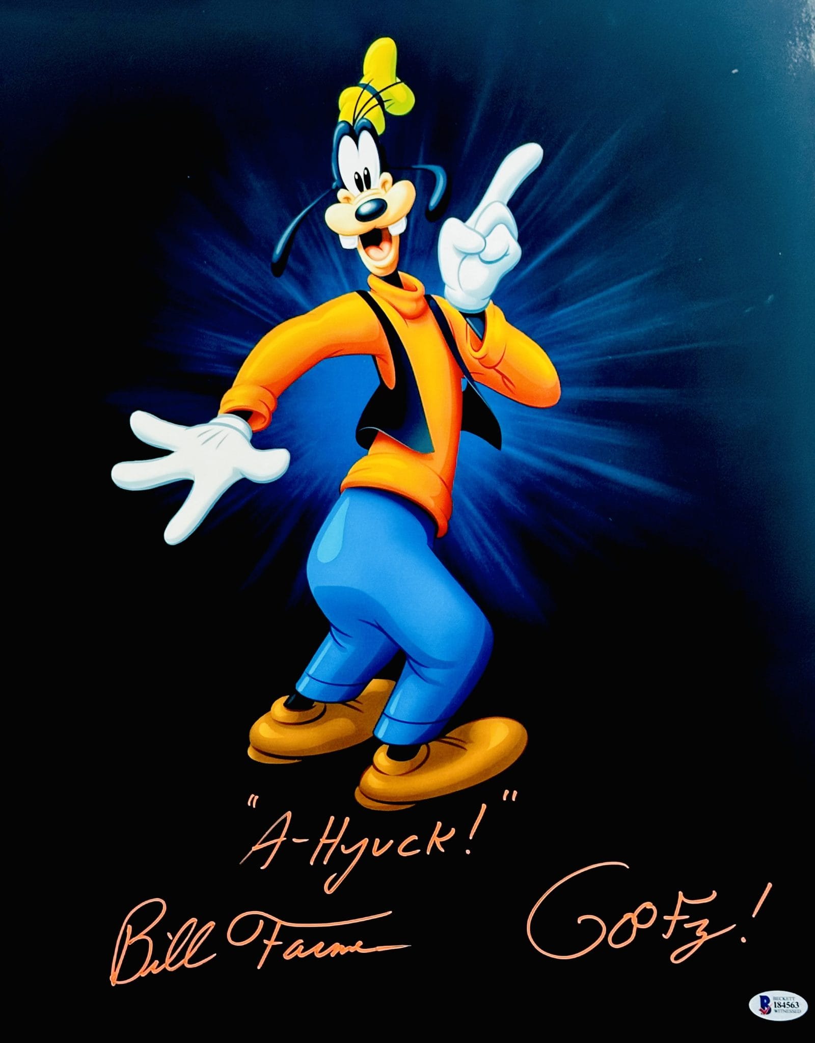Disney Autographs for Sale | Certified Signatures