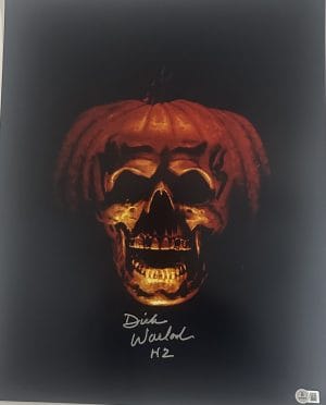 Dick Warlock signed 16x20 photo poster Michael Myers Halloween 2 BAS 309