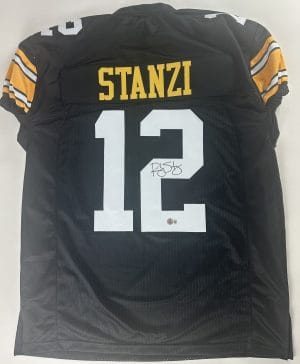 Ricky Stanzi Signed Custom Game Cut Jersey Iowa Hawkeyes Autograph XL BAS 708