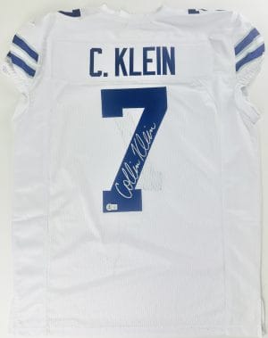 Collin Klein Signed Custom Game Jersey Kansas State Wildcats Autograph BAS 050