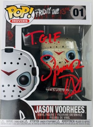Spencer Charnas autograph, Spencer Charnas signed Funko Pop, Jason Voorhees Funko Pop, Friday the 13th collectible, horror movie memorabilia, Ice Nine Kills autograph, Spencer Charnas signed collectible, Jason Voorhees autograph, horror Funko Pop signed, Friday the 13th Jason Voorhees merch, authenticated autograph collectible, horror autograph memorabilia, Ice Nine Kills merchandise, signed horror Funko Pop, Spencer Charnas horror collectible