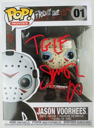 authenticated autograph collectible, Friday the 13th collectible, Friday the 13th Jason Voorhees merch, horror autograph memorabilia, horror Funko Pop signed, horror movie memorabilia, Ice Nine Kills autograph, Ice Nine Kills merchandise, Jason Voorhees autograph, Jason Voorhees Funko Pop, signed horror Funko Pop, Spencer Charnas autograph, Spencer Charnas horror collectible, Spencer Charnas signed collectible, Spencer Charnas signed Funko Pop