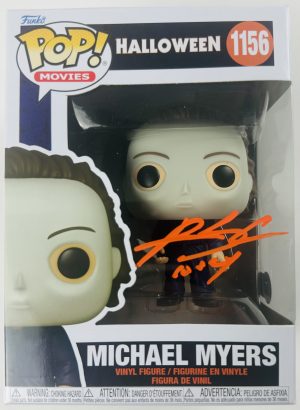 Rohan Campbell autograph, Rohan Campbell signed, Michael Myers Funko Pop, Halloween Funko Pop, Halloween movie memorabilia, horror Funko collectible, signed Michael Myers Funko, horror movie autograph, Halloween Ends collectible, slasher film collectible, horror memorabilia collectible, Funko Pop autographed, Halloween franchise collectible, Michael Myers collectible, horror movie collectible