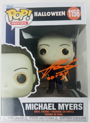 Rohan Campbell signed Halloween Michael Myers Funko Pop 1156 autograph BAS 13