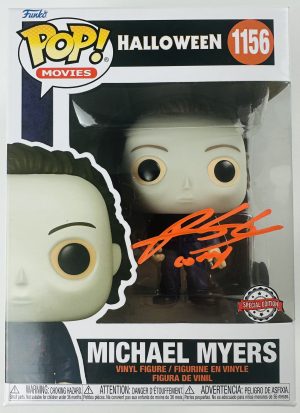 Rohan Campbell signed Halloween Michael Myers Funko Pop 1156 autograph BAS 10