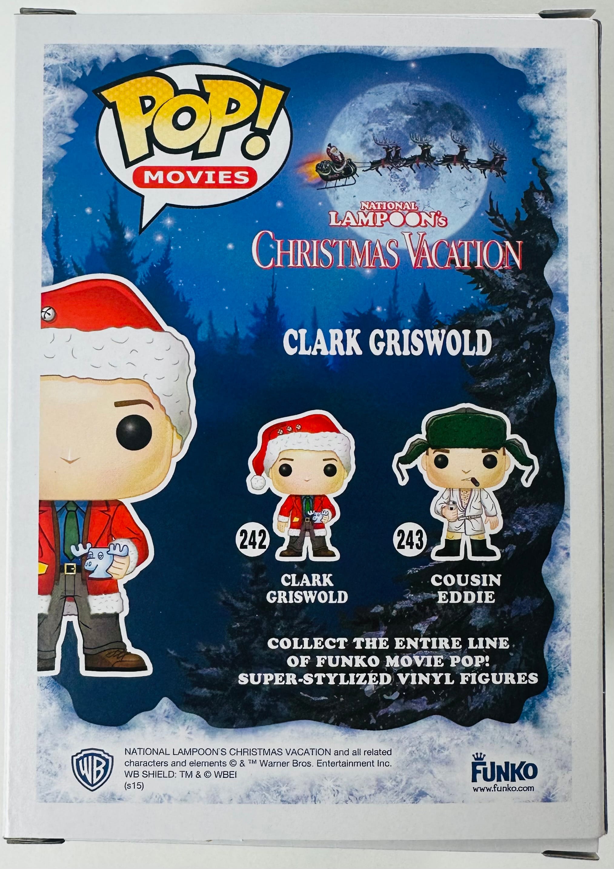 Chevy Chase Signed Clark Griswold Funko 242 Christmas Vacation Autograph BAS 805 - Image 4