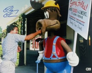 Chevy Chase Signed National Lampoons Vacation 16x20 Photo Autograph BAS 777