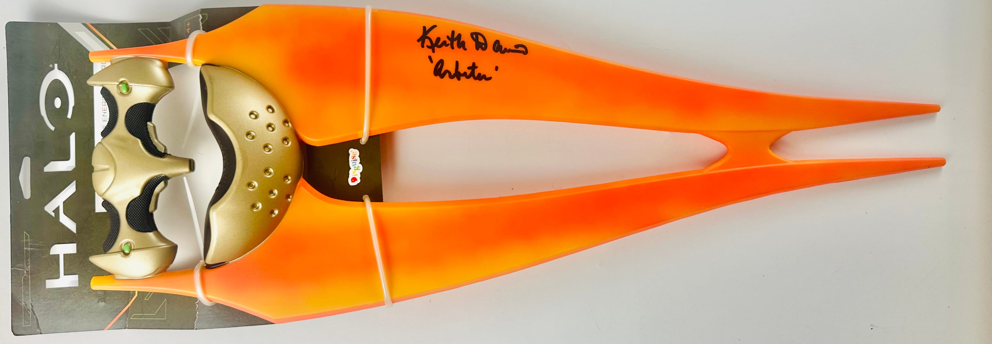 Keith David Signed Prophets Bane Energy Sword Arbiter Halo Autograph BAS 726
