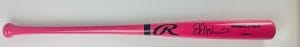JJ Wetherholt Signed Mothers Day Bat St. Louis Cardinals Autograph BAS 17