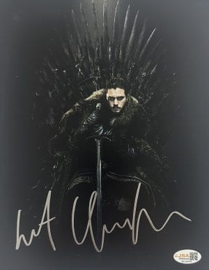 Kit Harington, Jon Snow, Game of Thrones, GOT, Kit Harington Autograph, Jon Snow Autograph, Signed Game of Thrones Photo, HBO Collectibles, Fantasy Memorabilia, Television Memorabilia, JSA Certified, James Spence Authentication, Signed 8x10 Photo, Game of Thrones Collectibles, House Stark