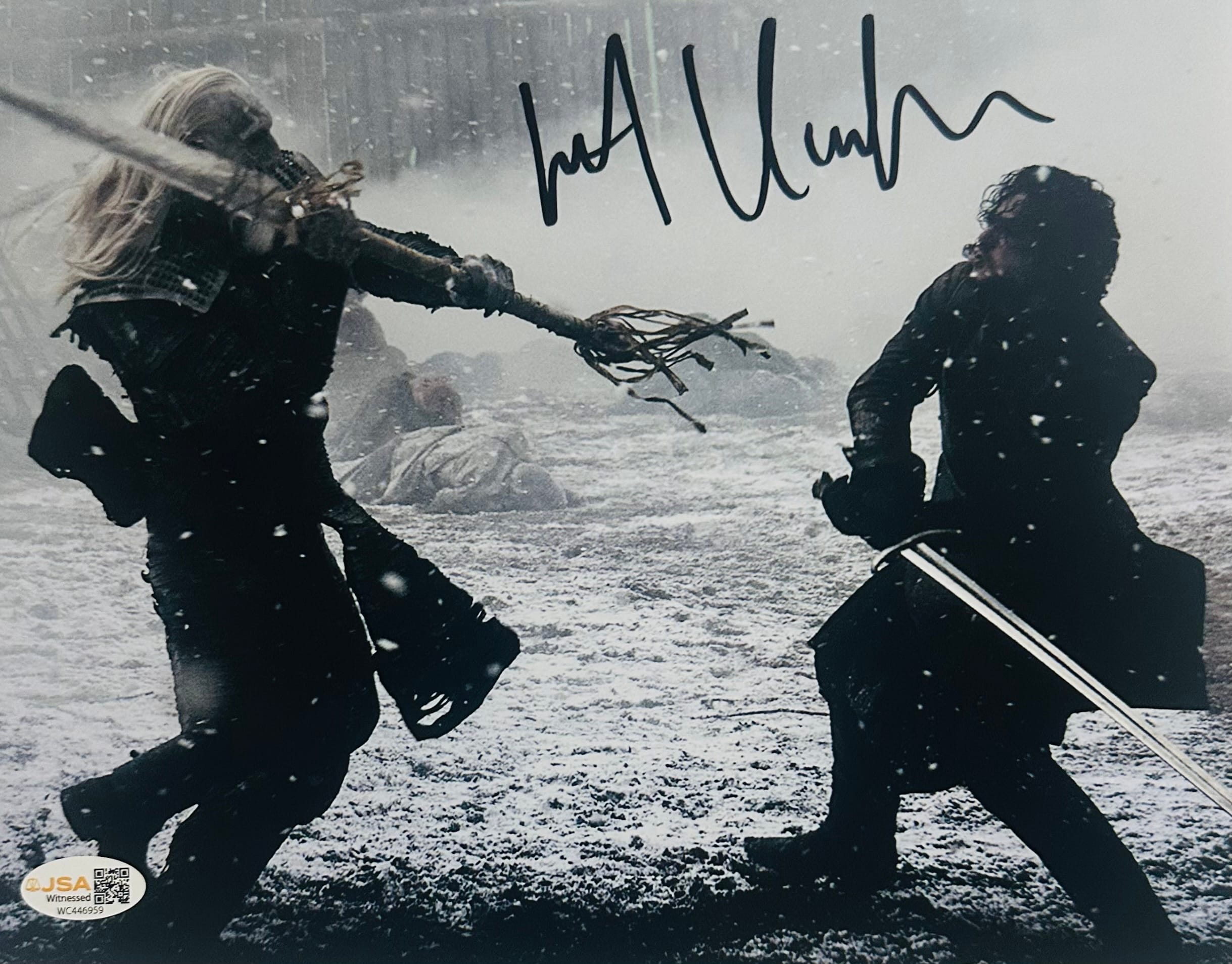 Kit Harington Signed 8x10 Game of Thrones Photo Autograph Jon Snow JSA 959