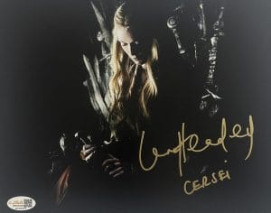 Lena Headey signed Game of Thrones 8x10 Photo Cersei Lannister Autograph JSA 979