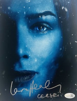 Lena Headey signed Game of Thrones 8x10 Photo Cersei Lannister Autograph JSA 812