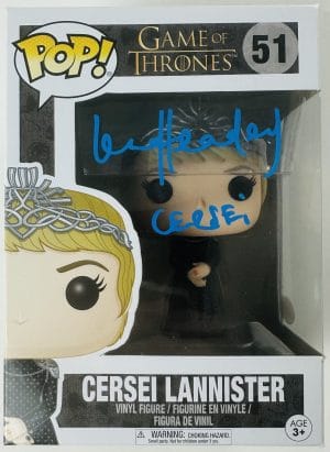Lena Headey Signed Cersei Lannister Funko 51 Game of Thrones Autograph JSA 783