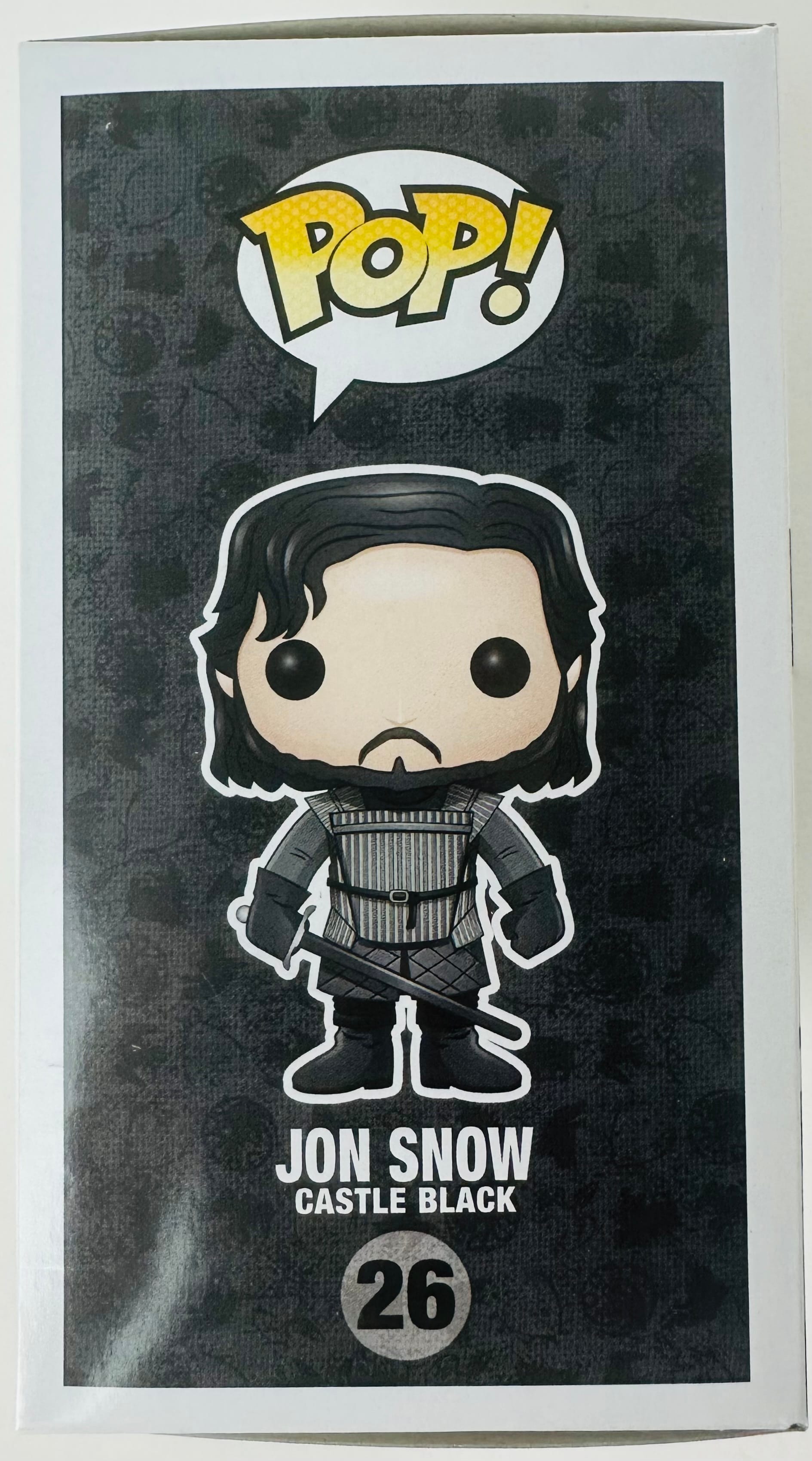 Kit Harington Signed Jon Snow Funko Pop 26 Game of Thrones Autograph JSA 869 - Image 5