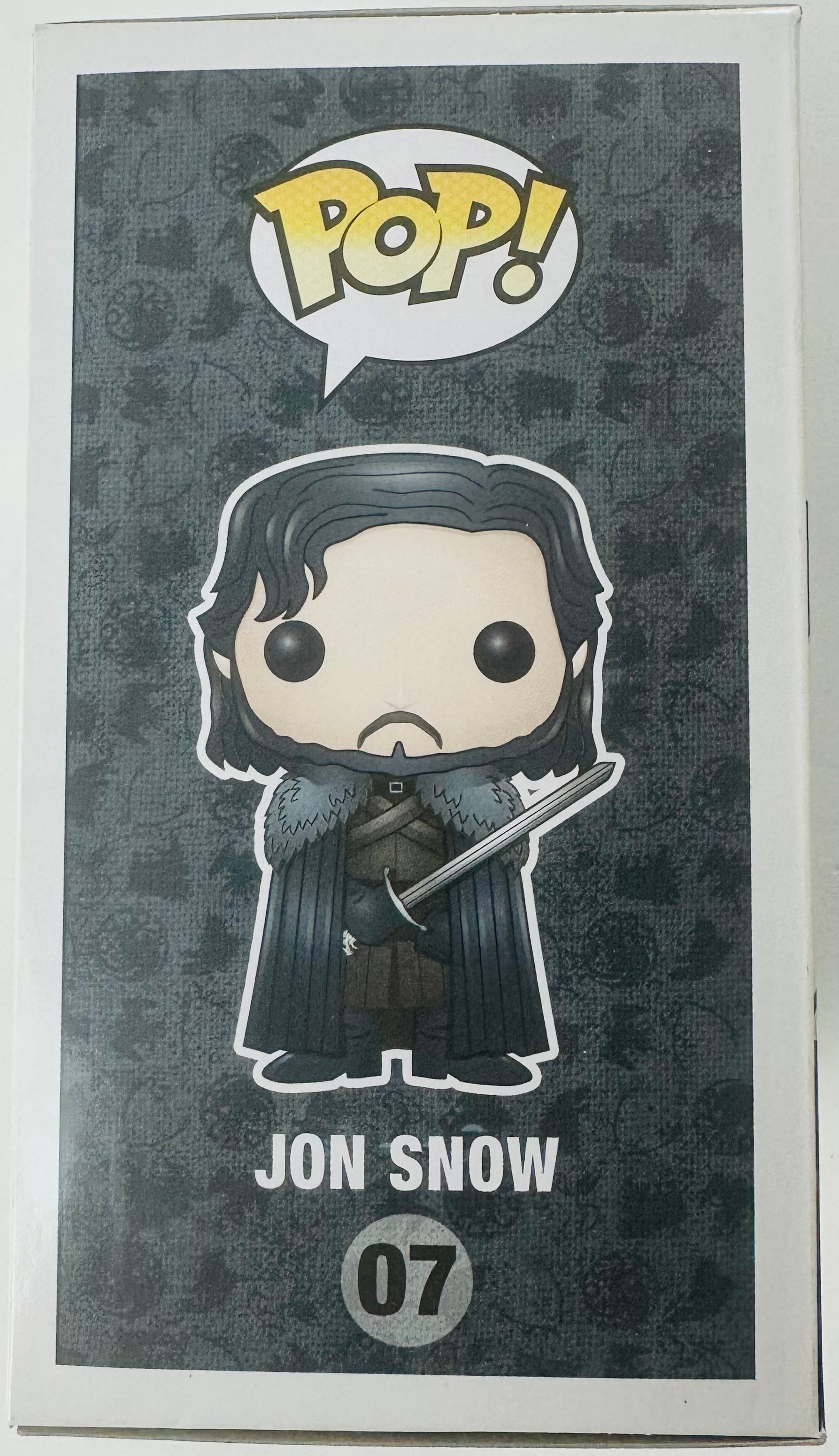 Kit Harington Signed Jon Snow Funko Pop 07 Game of Thrones Autograph JSA 866 - Image 5
