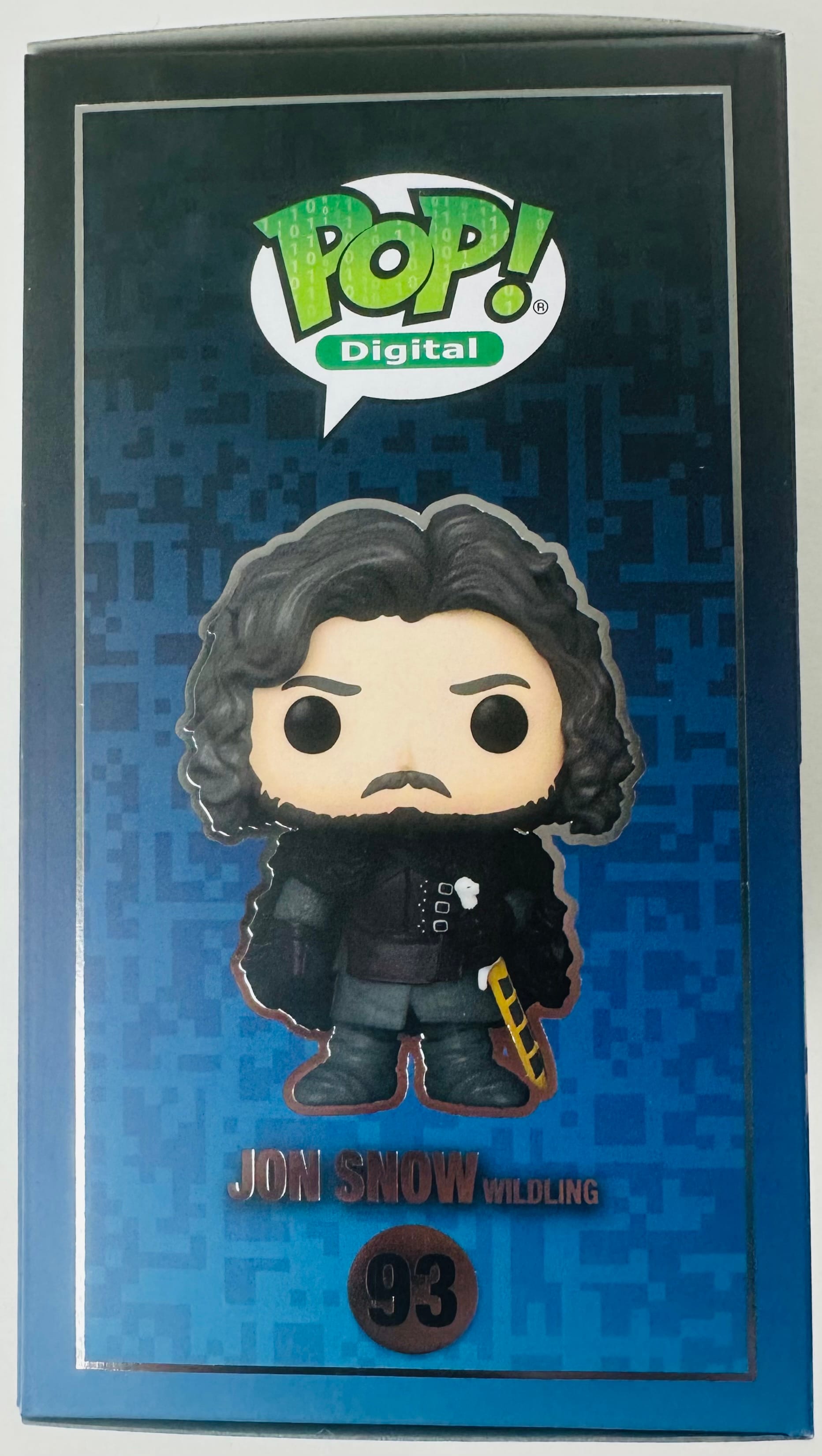 Kit Harington Signed Jon Snow Wilding Funko 93 Game of Thrones Autograph JSA 868 - Image 5